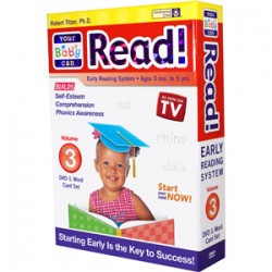 Your Baby Can Read! Volume 3 DVD and Sliding Word Card Set