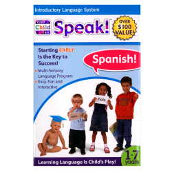 Your Child Can Speak! Spanish (The instructions are in English and the word cards are bilingual.) 