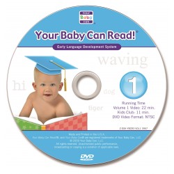 Volume 1 YBCR DVD (NEWER VERSION OF YOUR BABY CAN READ!)